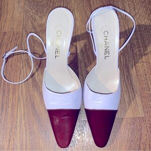 Chanel vintage highheels good condition size it 39 /12